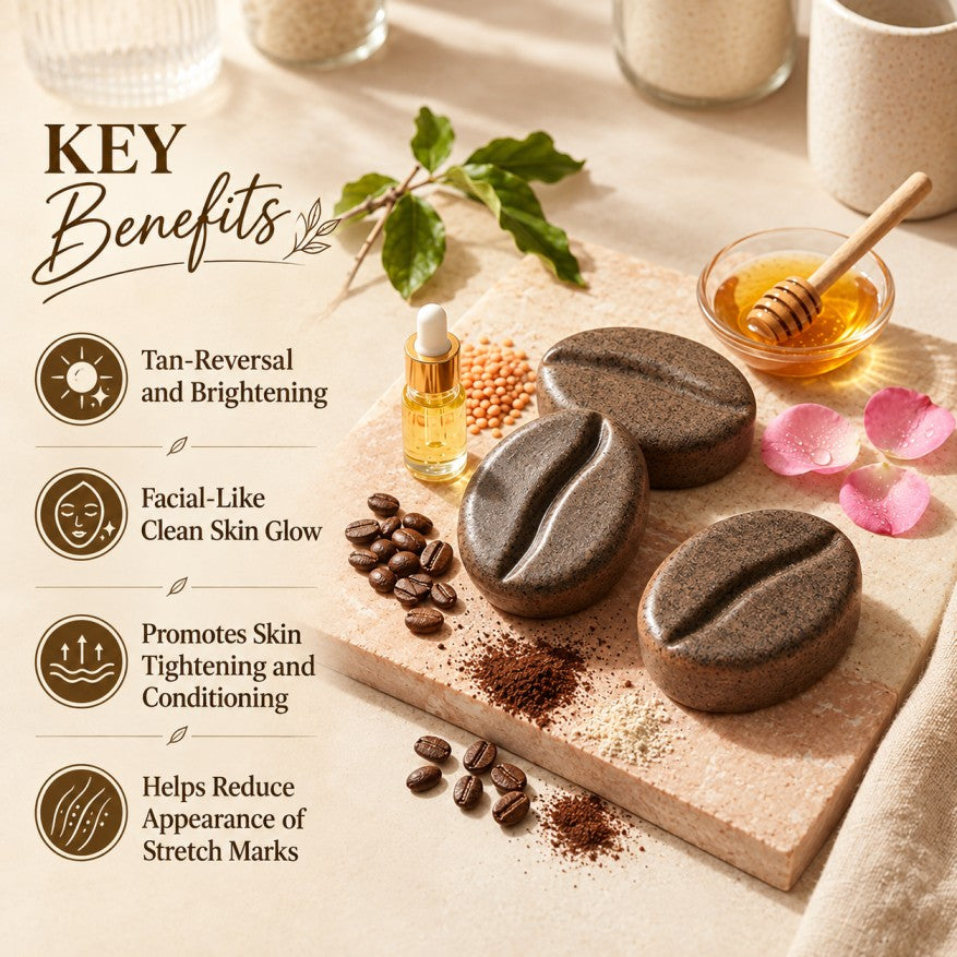 Coffee De-Tan Glow Soap