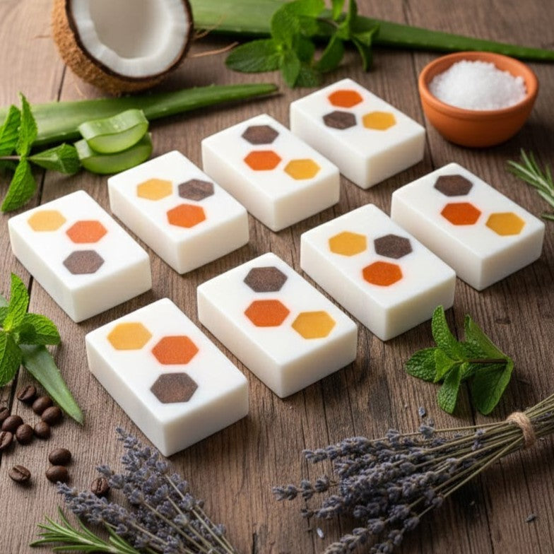 MILK MOISTURIZING SOAP WITH GEMSTONE