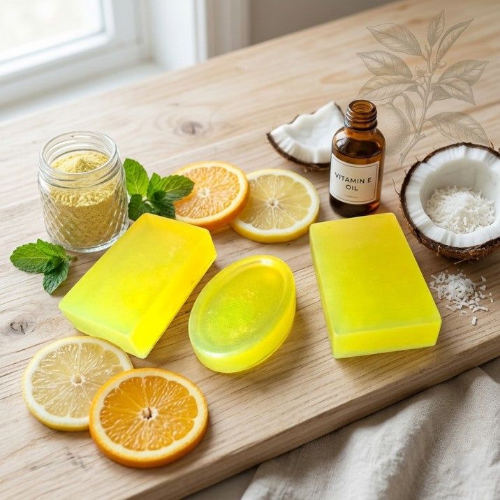 Refreshing Lemon Soap
