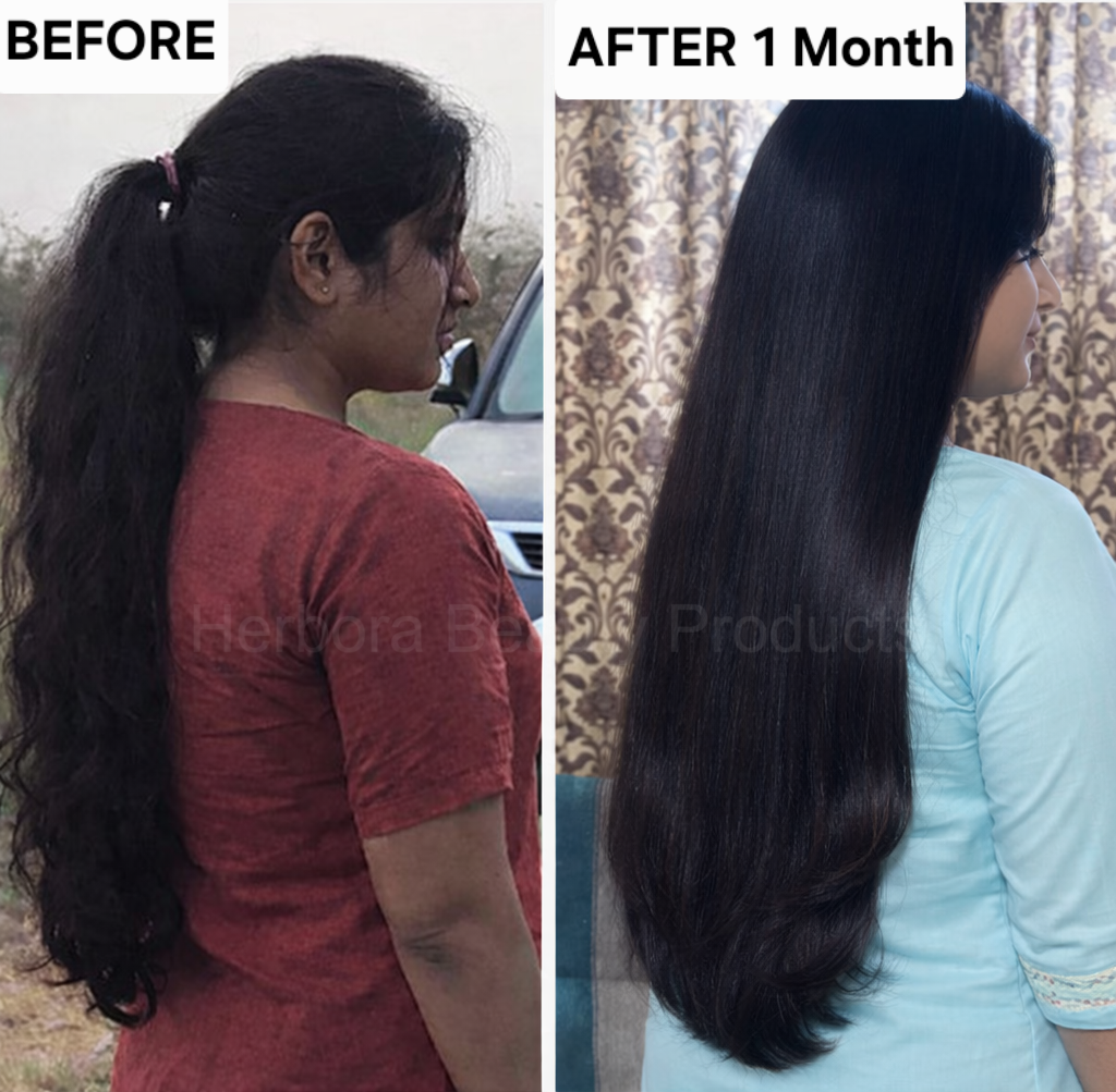 Before and after result
