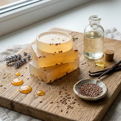 Honey & Flax Seed Silk Moisture Soap