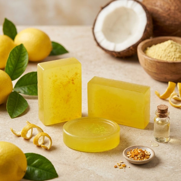 Refreshing Lemon Soap
