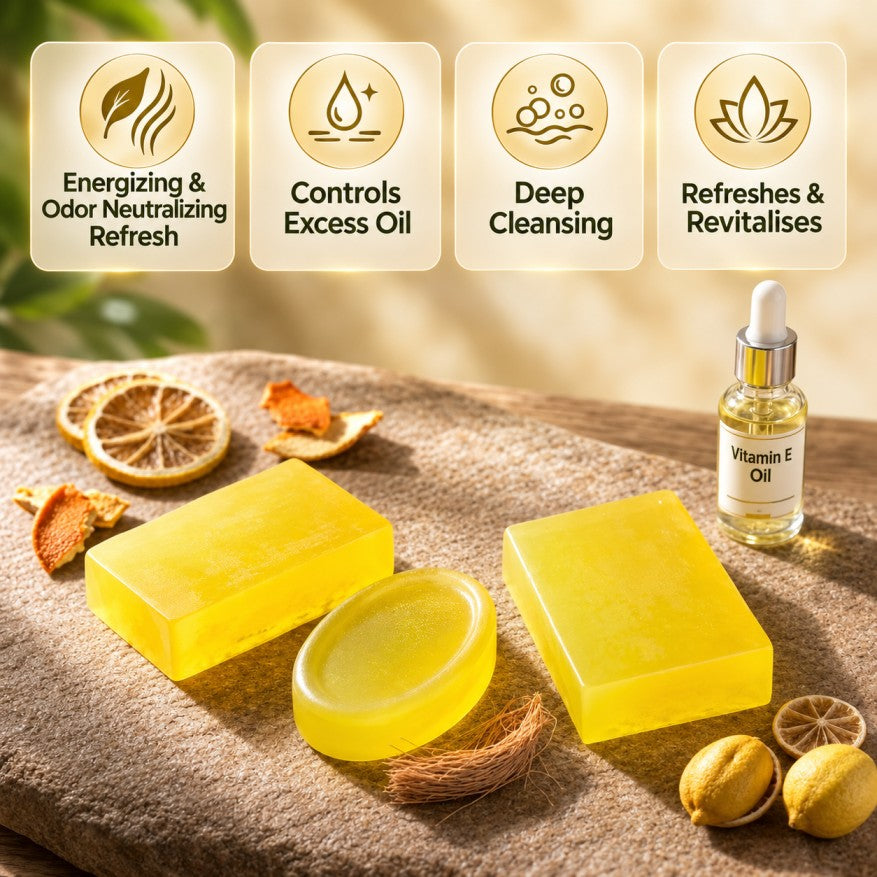 Refreshing Lemon Soap