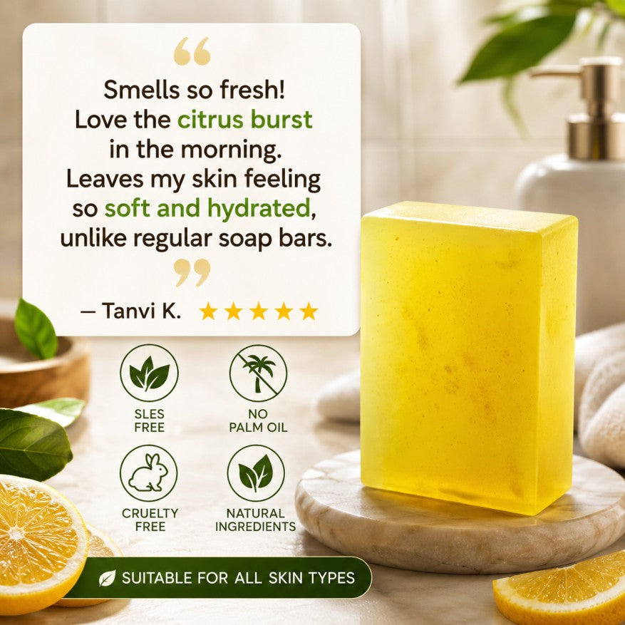 Refreshing Lemon Soap