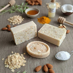 OATS & ALMOND OIL HERBAL SOAP