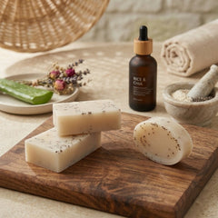 Glass Skin Rice & Chia Seed Soap⭐