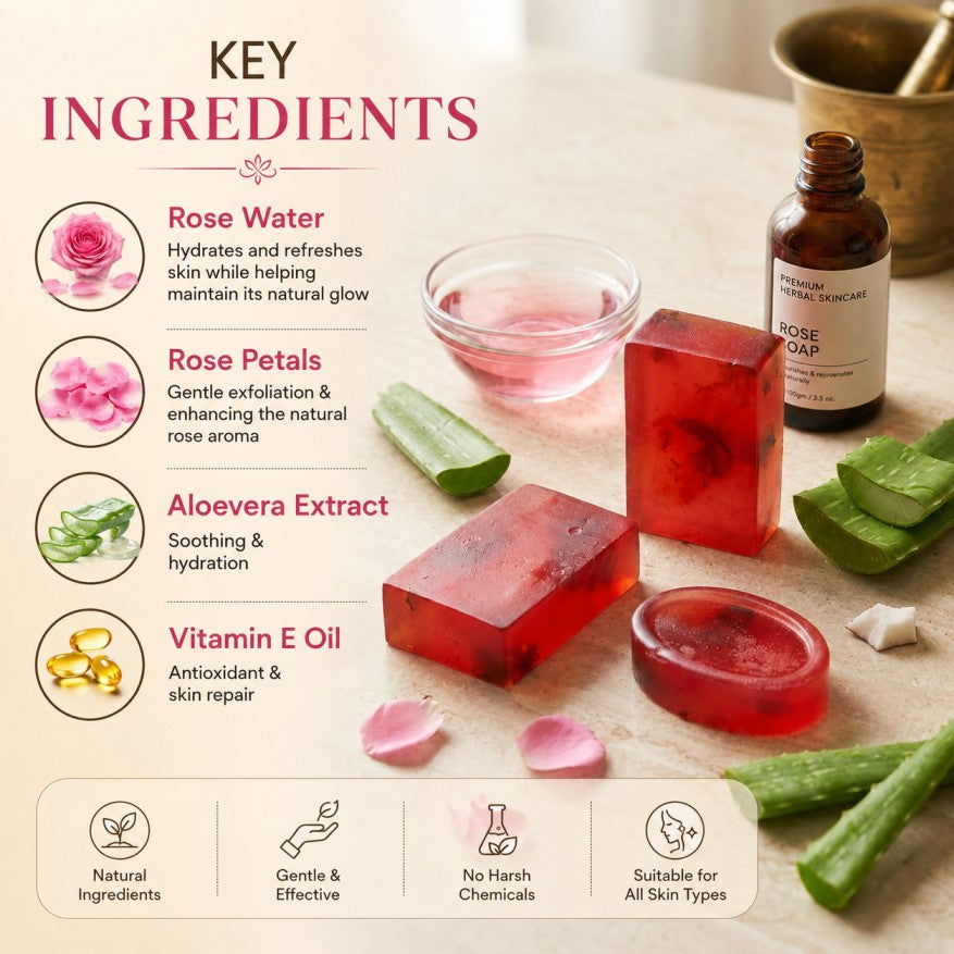 Botanical Rose Soap
