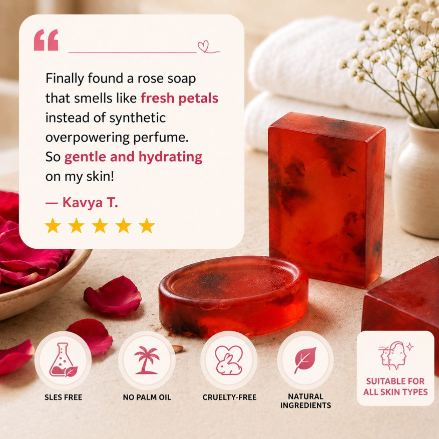 Botanical Rose Soap