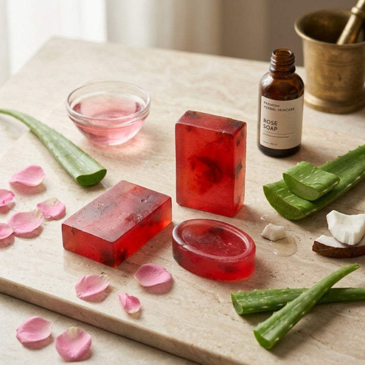 Botanical Rose Soap