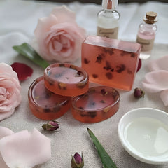 BOTANICAL ROSE SOAP