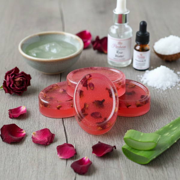 BOTANICAL ROSE SOAP