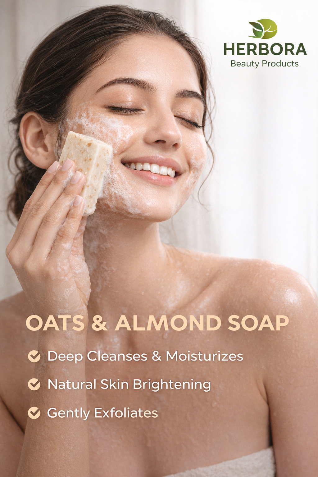 OATS & ALMOND OIL HERBAL SOAP