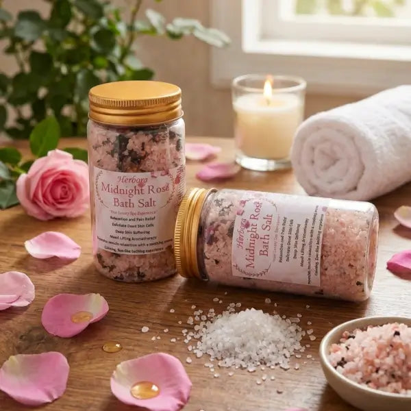 Midnight Rose Epsom Bath Salt