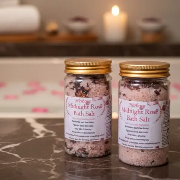 Midnight Rose Epsom Bath Salt
